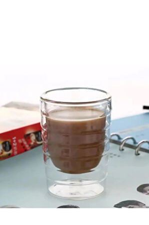 Yeni Stil Ekspresso Fincanı, Çay,Meşrubat,Latte,Kahve Bardağı 160 ml 2 Adet - 2916