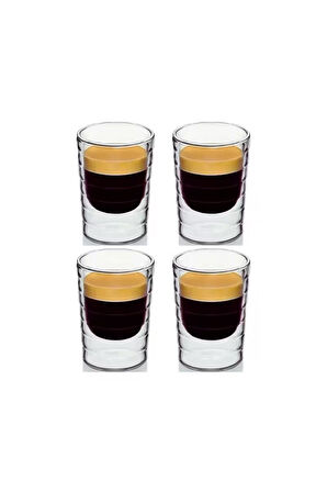 Yeni Stil Ekspresso Fincanı, Çay,meşrubat,latte,kahve Bardağı 160 ml 4 Adet - 2916