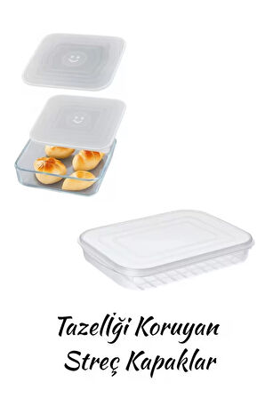 Silikon 2 Boy Kare Borcam Kapağı ve Silikon Dikdörtgen Borcam Kapağı