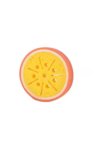 2 Adet Meyve Şekilli Sevimli Bulaşık Süngeri, Yumuşak Temizlik Süngeri, Portakal, Avokado Şekilli