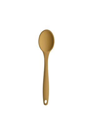 5 Li Sarı Yanmaz Yapışmaz Silikon Düz Yassı Spatula Kaşık 3 Adet Siyah Metal Ve Silikon Maşa 2 Adet
