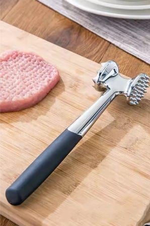 Çift Taraflı Metal Et Döveceği Et Yumuşatıcı Pratik Et Hazırlama Gereci