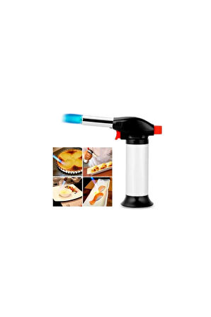 Masterchef Büyük Boy 1300 Derece Profesyonel Şef Ateşleyici, Yemek Hazırlama Pişirme Cihazı