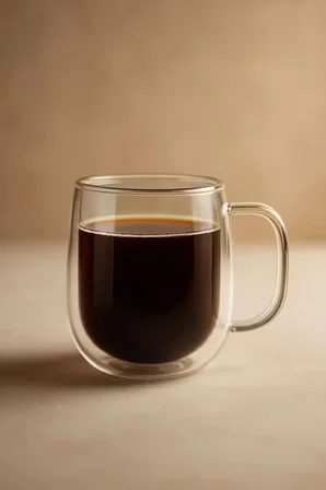 Çift Cidarlı Borosilikat Cam Nescafe,latte,filtre Kahve,süt,bitki Çayı Kupası 300 ml 6 Adet 2769
