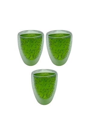 Çift Cidarlı Buzlu Kahve,Latte,Çay Bardağı Seti -300 ML Cam Kupa Seti 2 Adet 2221