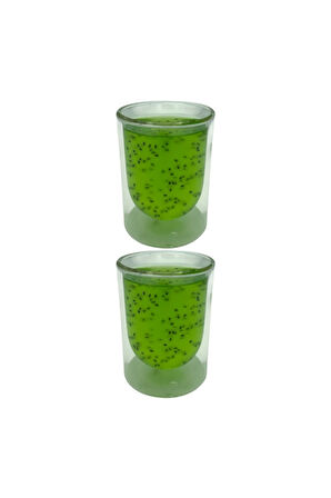 Çift Cidarlı Cam, Kahve, Latte, Espresso, Meşrubat 250 ml Bardak Seti 2 Adet 2127