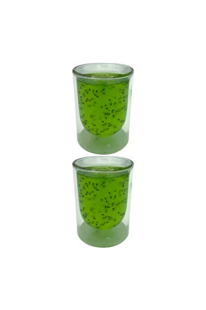 Çift Cidarlı Cam, Kahve, Latte, Espresso, Meşrubat 250 ml Bardak Seti 2 Adet 2127