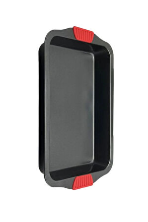 Karbon Siyah Çelik Büyük Boy Fırın Tepsisi 24 x 40 x 7 cm - 1 Adet