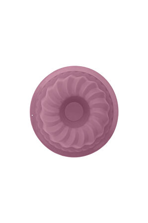 Silikon Büyük Model Kek Kalıbı Pembe 23 Cm