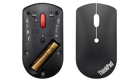 lenovo 4Y51D20848 ThinkPad USB-C Wireless Compact Mouse 2.4 GHz  (800 DPI,1600 DPI,2400 DPI) (KDO)