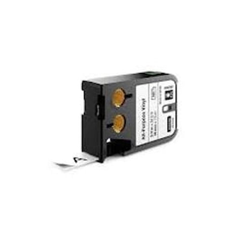 DYMO 1868752 XTL Çok Amaçlı Vinil, 19 mm x 7 m,Beyaz-Siyah (KDO)