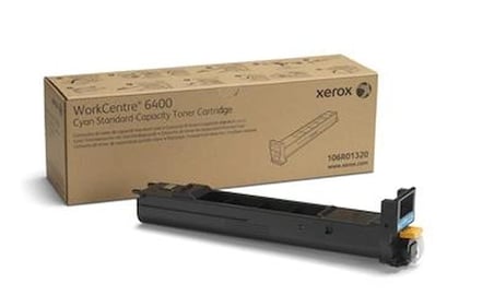 Xerox 106R01320 WorkCentre 6400 Standart Kapasite Cyan Mavi Toner 8.000 Sayfa (KDO)