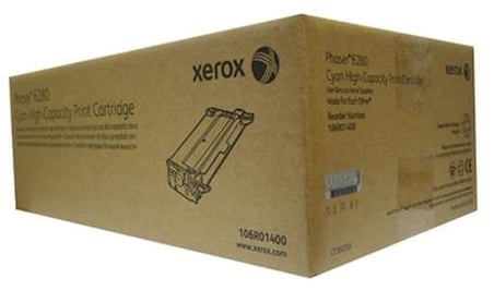 Xerox 106R01400 Phaser 6280 Yüksek Kapasite Cyan Mavi Toner 5.900 Sayfa (KDO)