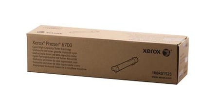 Xerox 106R01523 Phaser 6700 Yüksek Kapasite Cyan Mavi Toner 12.000 Sayfa (KDO)