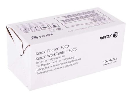 Xerox 106R02774 Phaser 3020-3025 Tnr Refill Kit 1500syf Toner TozuXerox Phaser (KDO)