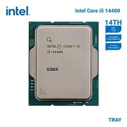 Intel Core i5 14400 TRAY 4.7GHz 20MB 1700 Kutusuz, Fansız İşlemci (KDO)