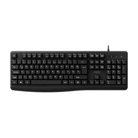 AOC KB120B-62 F Tuş Dizilimli USB Kablolu Klavye (KDO)
