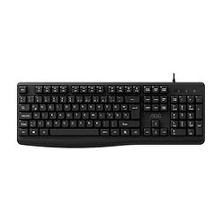 AOC KB120B-62 F Tuş Dizilimli USB Kablolu Klavye (KDO)