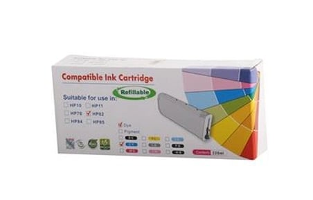 Print-Rite Hp CH566A Cyan Mavi Kartuş(82) (KDO)