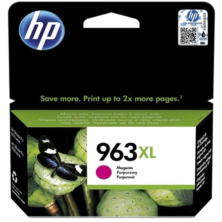 HP 963XL Yüksek Kapasite Magenta Kırmızı Kartuş 3JA28A (KDO)