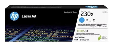 HP 230X Cyan Mavi 5.500 Sayfa Toner W2301X (KDO)