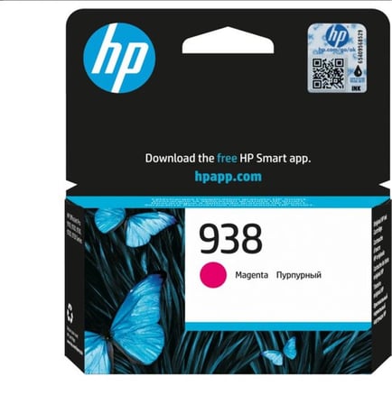 HP 938 Magenta Kırmızı Kartuş 4S6X6PE (KDO)