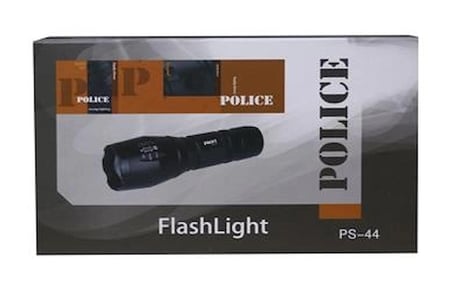 Police PS-44 CREE T6 LED + Zoom Şarj Edilebilir El (KDO)