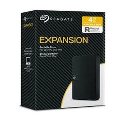 Seagate 4TB Expansion STKM4000400 USB 3.0 2.5" Siyah Harici Harddisk (KDO)