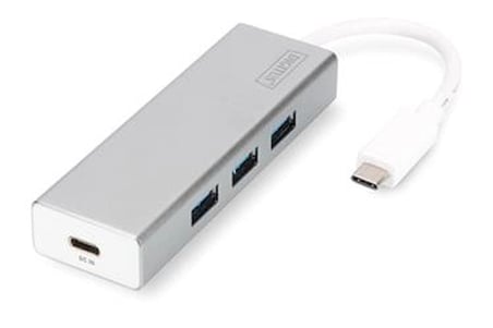 Digitus DA-70242 USB 3.0 Hub,3xUSB 3.0port,1xUSB (KDO)