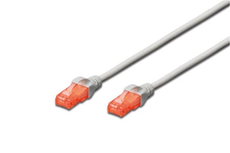 Digitus DK-1617-010 U-UTP CAT6 1 metre AWG 26-7 Cu LSZH Gri Renk Patch Kablo (KDO)