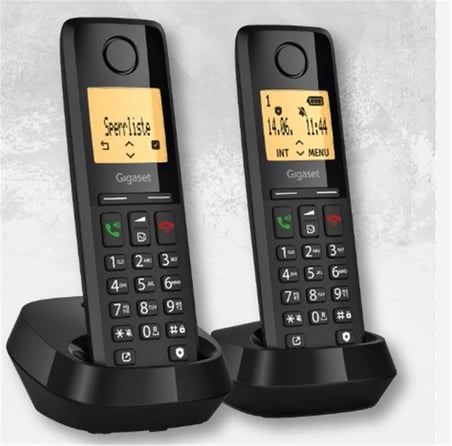 Gigaset Pure 300 Duo 2 li Dect Telsiz Telefon (KDO)