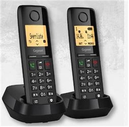 Gigaset Pure 300 Duo 2 li Dect Telsiz Telefon (KDO)