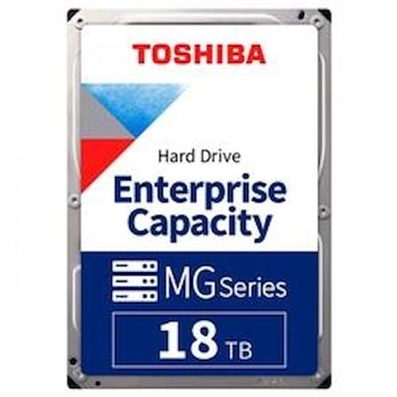 Toshiba 18TB 3.5" MG11ACA18TE SATA 3.0 7200 RPM 7-24 Güvenlik-ENT Harddisk (KDO)