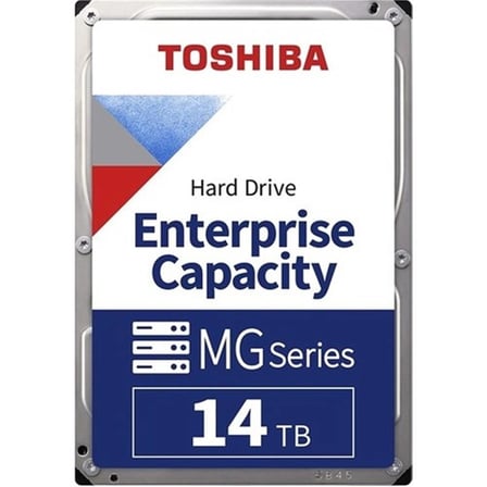 Toshiba 14TB MG11ACA14TE 7200RPM 3.5" 256MB 6.0gb-s 7-24 Güvenlik Enterprise Sabit Disk (KDO)