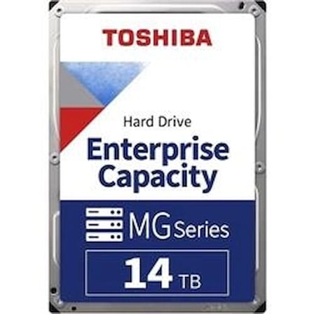 Toshiba 14TB MG11ACA14TE 7200RPM 3.5" 256MB 6.0gb-s 7-24 Güvenlik Enterprise Sabit Disk (KDO)
