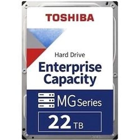 Toshiba 22TB MG10 3.5" MG11ACA22TE 7200 RPM 512 MB SATA3 Enterprıse Nas ve Güvenlik Diski (KDO)