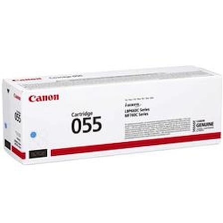 Canon CRG-055C Cyan Mavi 2.100 Sayfa Toner MF742 (KDO)