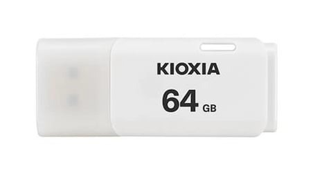 Kioxia 64GB U202 Beyaz Usb 2.0 Flash Bellek (KDO)