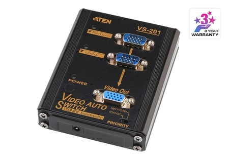 ATEN VS-201 2 PORT VGA VİDEO SWİTCH (KDO)