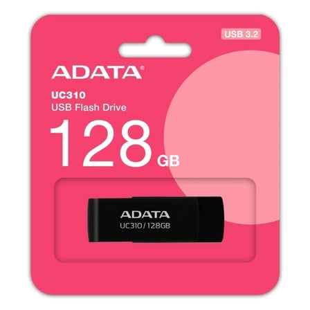 Adata UC310-128GB 128GB USB3.2 Gen1 Black Flash Bellek (KDO)