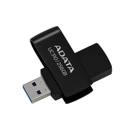 Adata UC310-256GB 256GB USB3.2 Gen1 Black Flash Bellek (KDO)