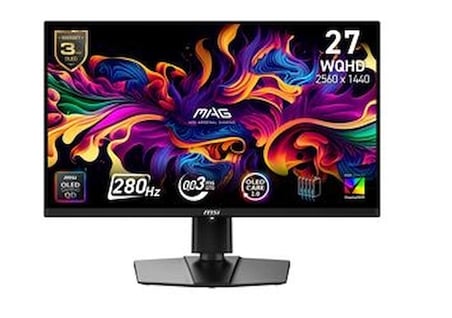 Msi 27" Mag 274QP QD-OLED X24 240Hz 0.03ms HDMI DP Premium HDR Pivot WQHD QD-OLED Gaming Monitör (KDO)