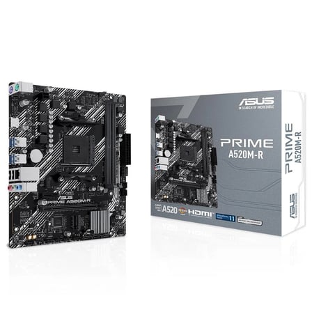 Asus PRIME A520M-R 5100Mhz OC DDR4 Soket AM4 M.2 HDMI mATX Anakart (KDO)