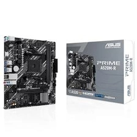 Asus PRIME A520M-R 5100Mhz OC DDR4 Soket AM4 M.2 HDMI mATX Anakart (KDO)
