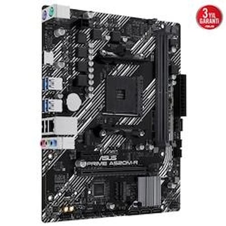 Asus PRIME A520M-R 5100Mhz OC DDR4 Soket AM4 M.2 HDMI mATX Anakart (KDO)