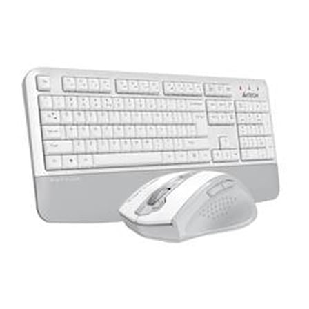 A4 Tech FG2500S Beyaz Plus 2.4GHz FN-MM Türkçe Q 3200DPI Klavye & Mouse Set (KDO)