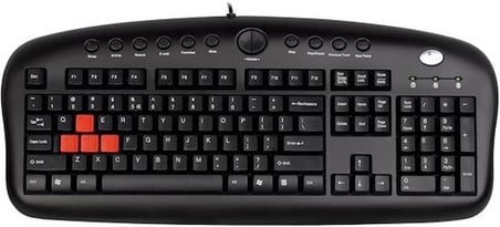 A4 Tech Kb-28G Siyah Usb Multımedya Gamer Klavye (KDO)