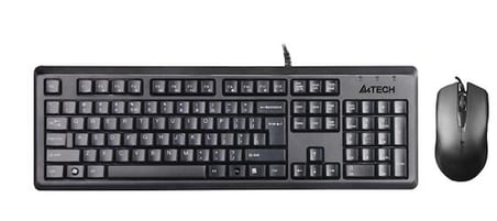 A4 Tech Kr-9276 Q Usb Fn Multimedya Klavye+Optik Kablolu Mouse Set (KDO)