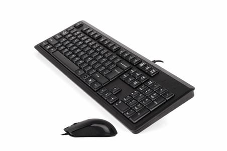 A4 Tech Kr-9276 Q Usb Fn Multimedya Klavye+Optik Kablolu Mouse Set (KDO)