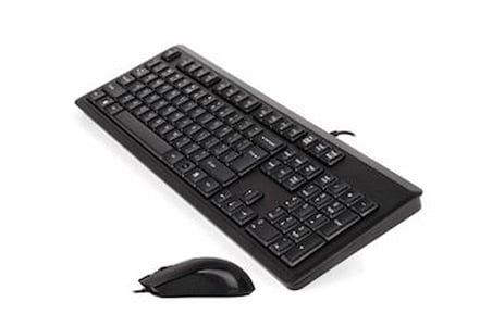 A4 Tech Kr-9276 Q Usb Fn Multimedya Klavye+Optik Kablolu Mouse Set (KDO)